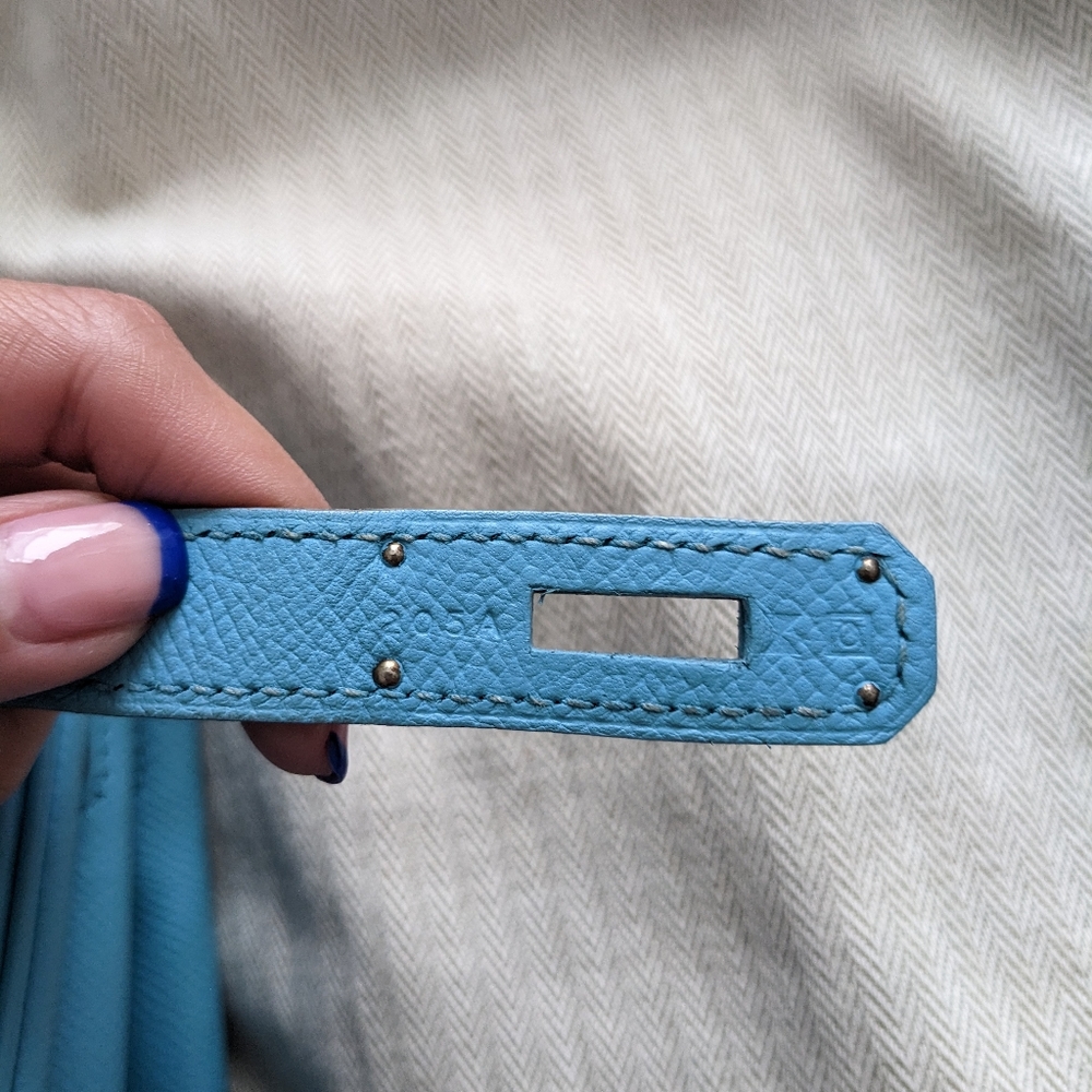 Hermes Birkin 30 Celeste/Mykonos - Picture 2 of 14